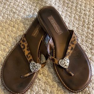 Brighton Leopard Print Sandals